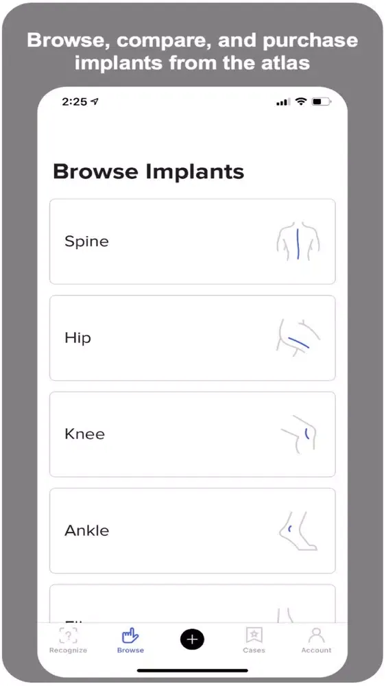 AIdentyfy Surgical Planning Screenshots
