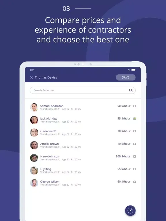 Aider iPad  Screenshots