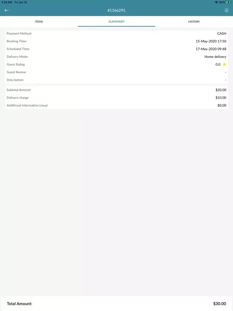 AIDER Merchant iPad  Ekran Görüntüleri