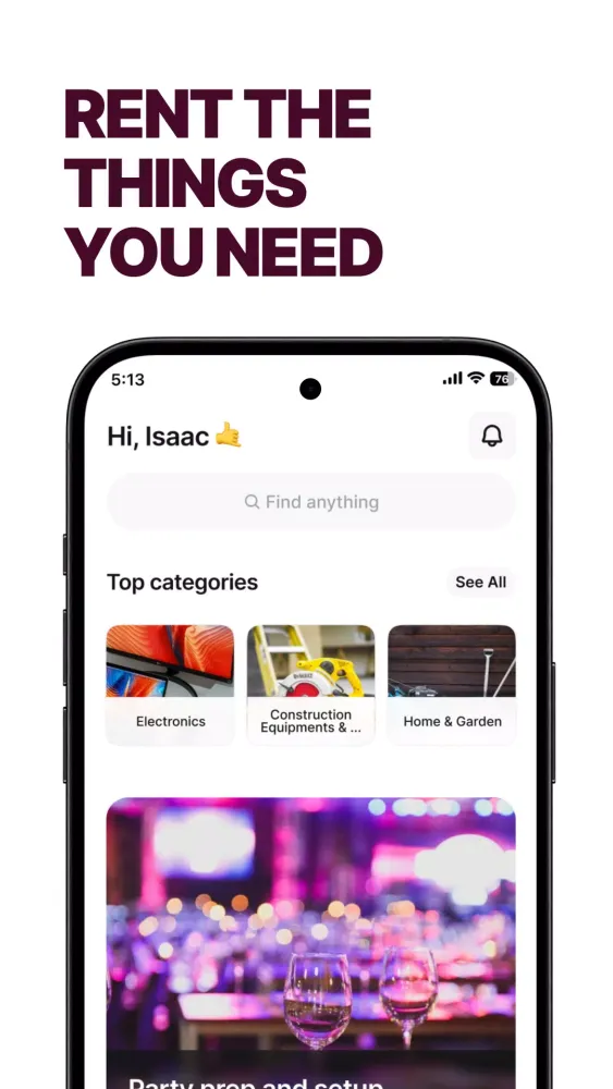 Aider - Rent anything Screenshots
