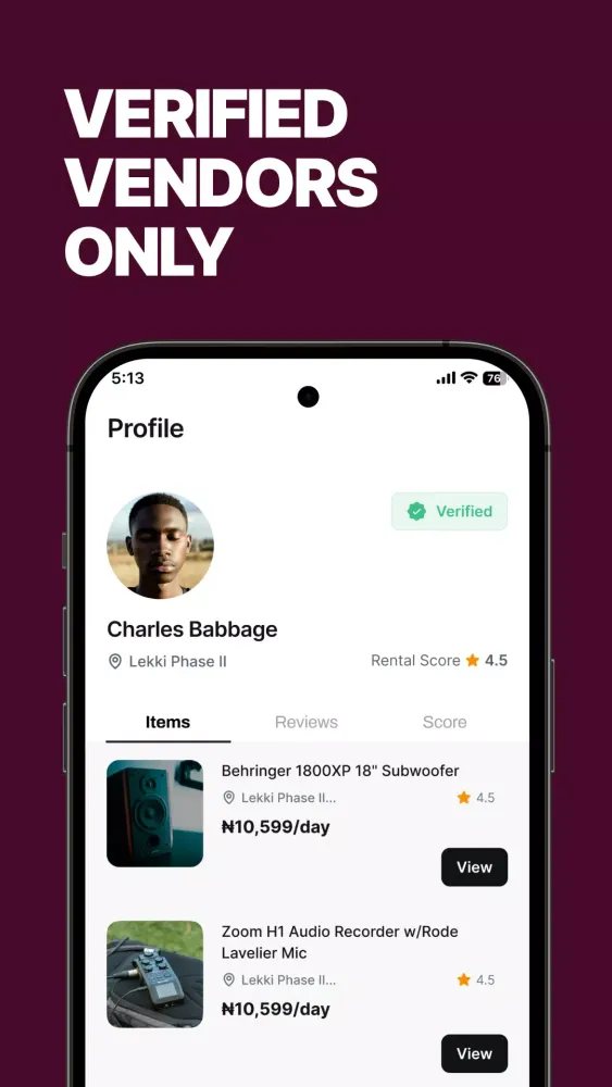 Aider - Rent anything Screenshots
