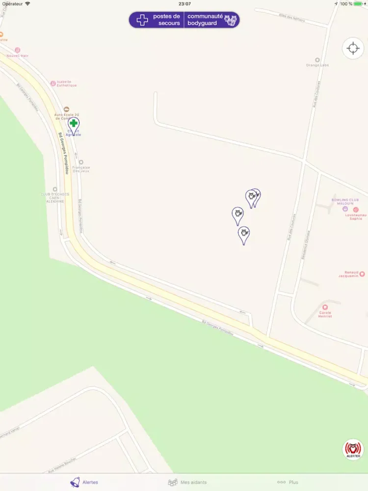 Aidevig Bodyguard iPad 應用截圖