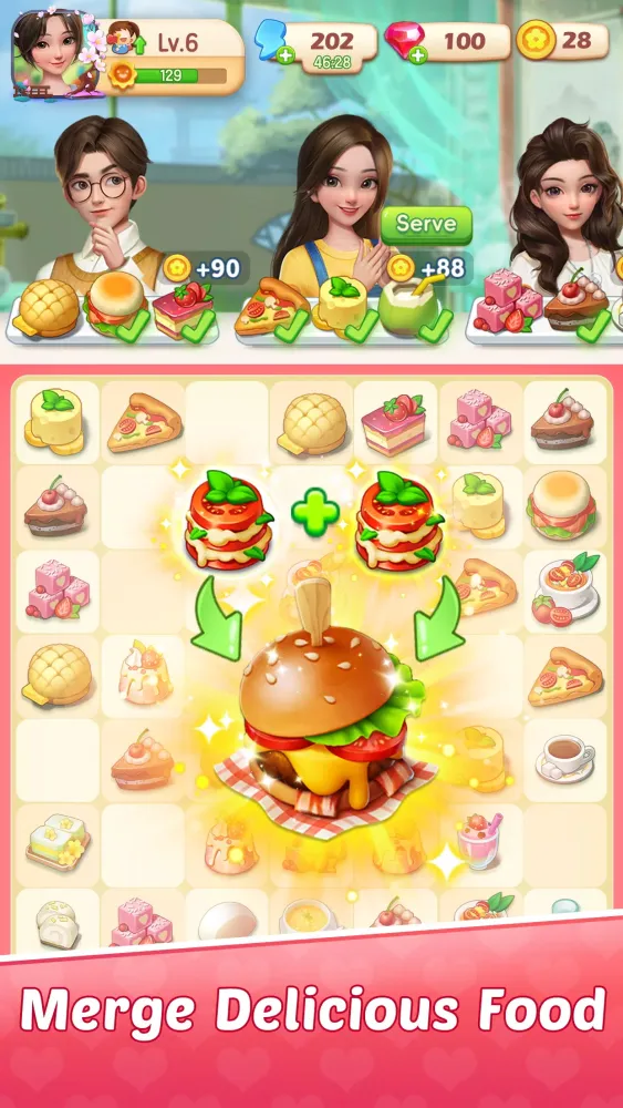 Скриншоты Master Chef - Merge & Design