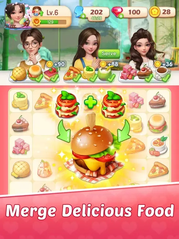 Ảnh chụp màn hình của Master Chef - Merge & Design iPad 