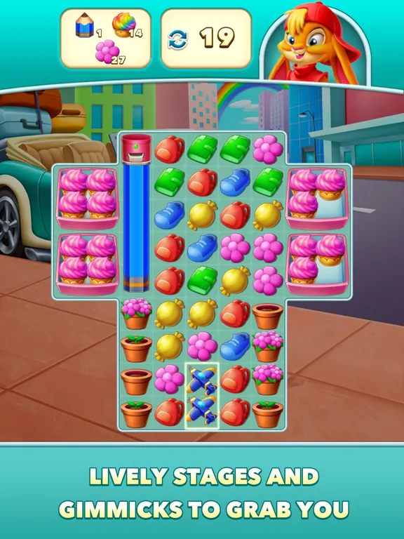 ภาพหน้าจอของ Critter Crew | Match-3 Puzzles iPad 
