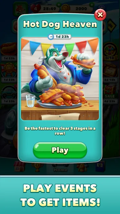 ภาพหน้าจอของ Critter Crew | Match-3 Puzzles