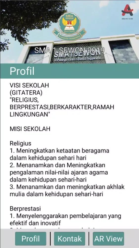 AR SMA 1 SEWON স্ক্রিনশট