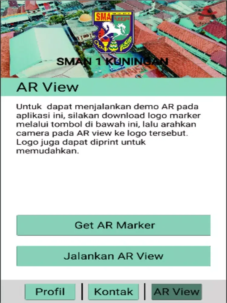 Ảnh chụp màn hình của AR SMAN 1 KUNINGAN iPad 