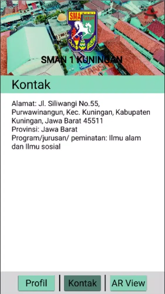 Ảnh chụp màn hình của AR SMAN 1 KUNINGAN