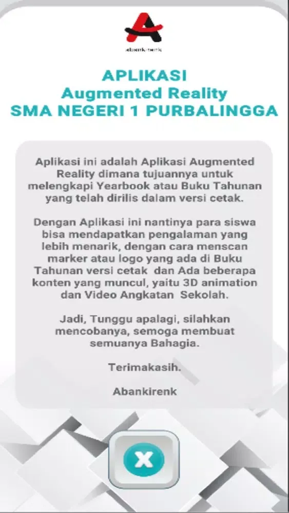 Capturas de pantalla de AR SMAN 1 PURBALINGGA 2019