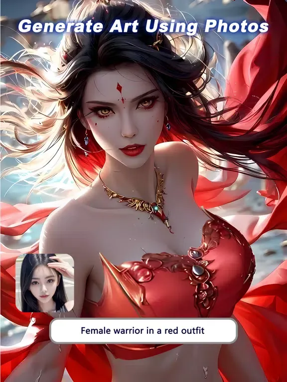 Captures d'écran de Spirit AI- AI Art Generator iPad 