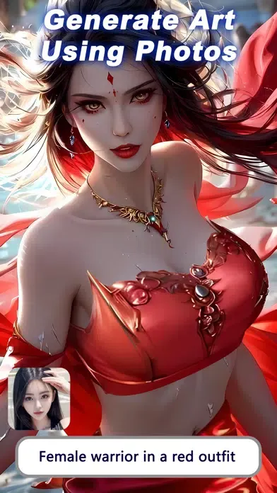 Captures d'écran de Spirit AI- AI Art Generator