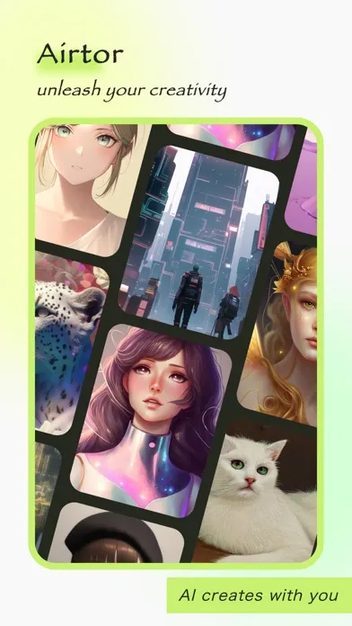Скриншоты Airtor AI Art Avatar Editor