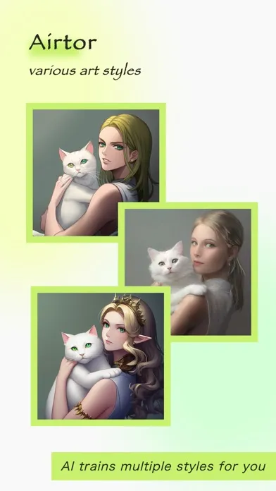 Скриншоты Airtor AI Art Avatar Editor