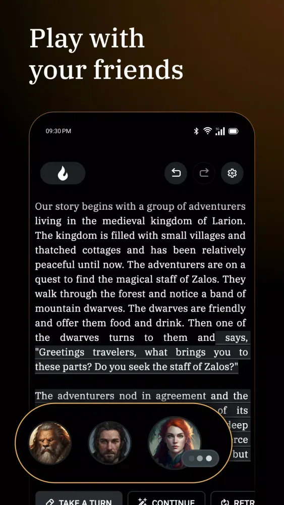 AI Dungeon Screenshots