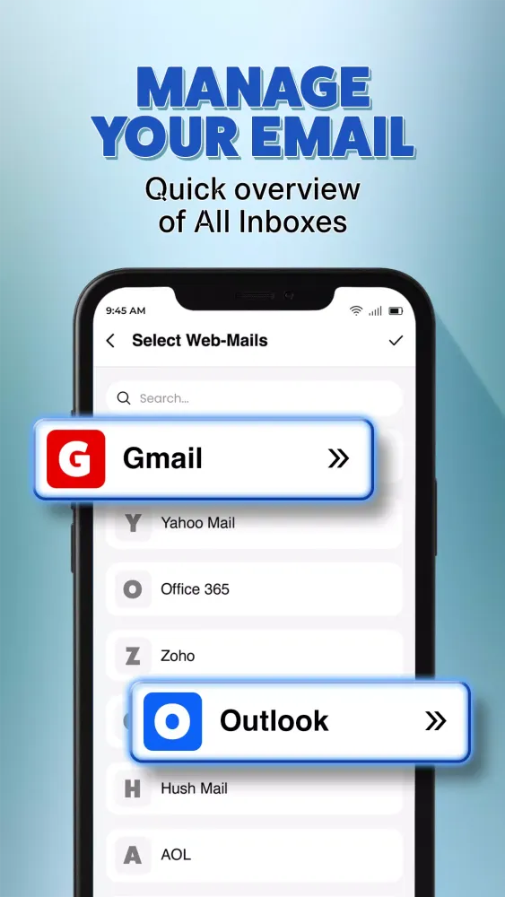 All mail - all in one email Screenshots