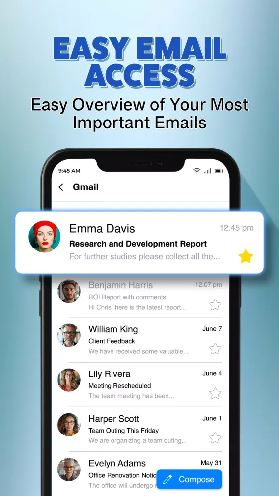 All mail - all in one email Screenshots