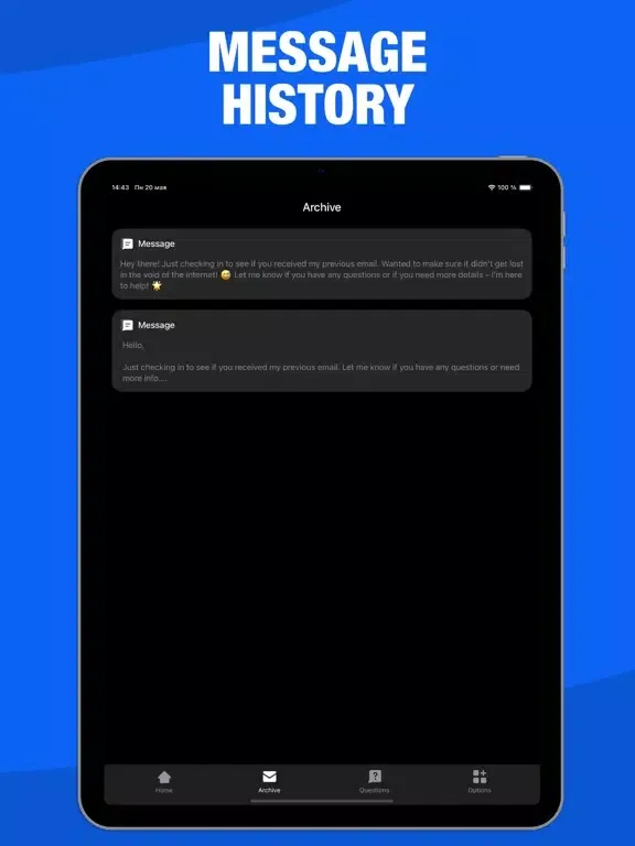 Capturas de pantalla de AI Email Generator & Ai Writer iPad 