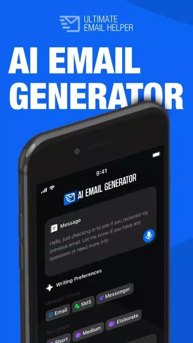 Capturas de pantalla de AI Email Generator & Ai Writer
