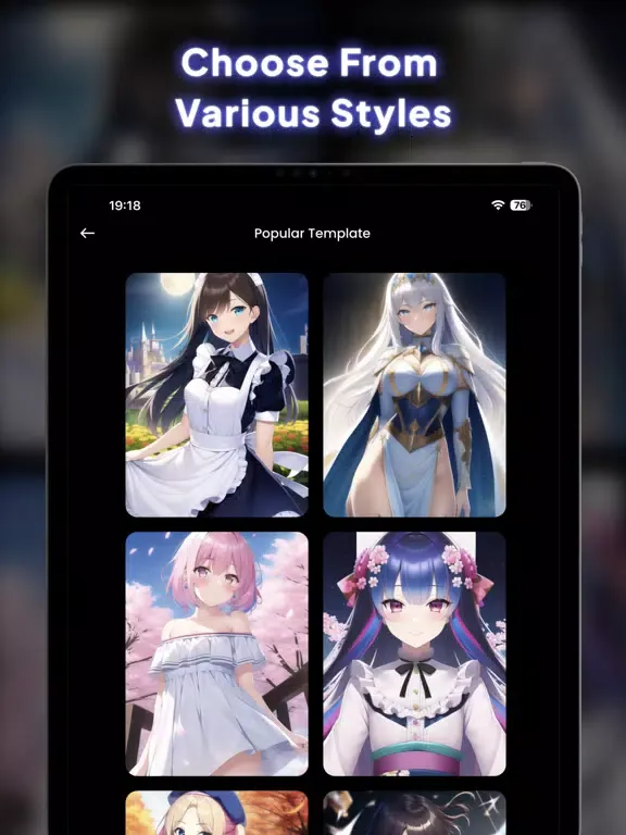AI Art Enhancer - AI Generator iPad  Ekran Görüntüleri