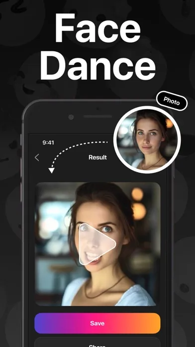 AI Face Dance - Animate App سکرین شاٹس