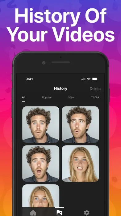 AI Face Dance - Animate App سکرین شاٹس