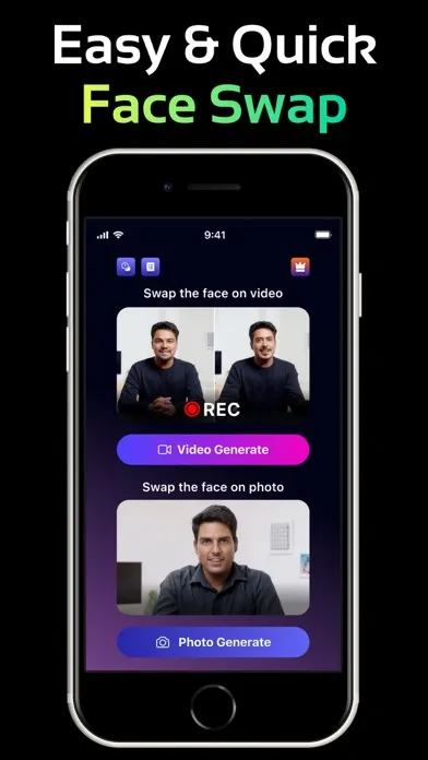 Face Swap Video: Deep Fake AI Ekran Görüntüleri