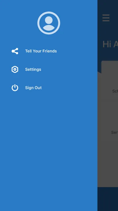 Tangkapan layar AI-FM Customer App