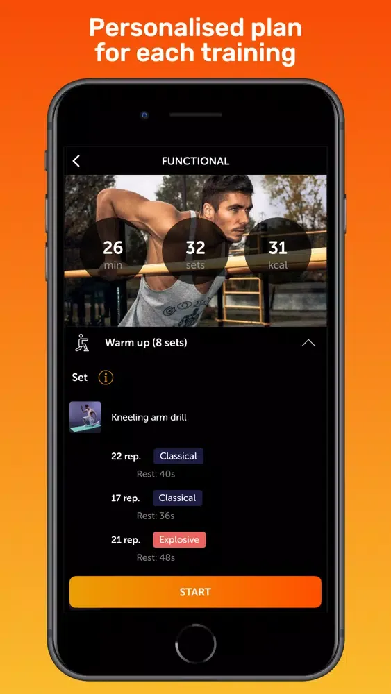 Tangkapan layar AiforFit - fitness coach