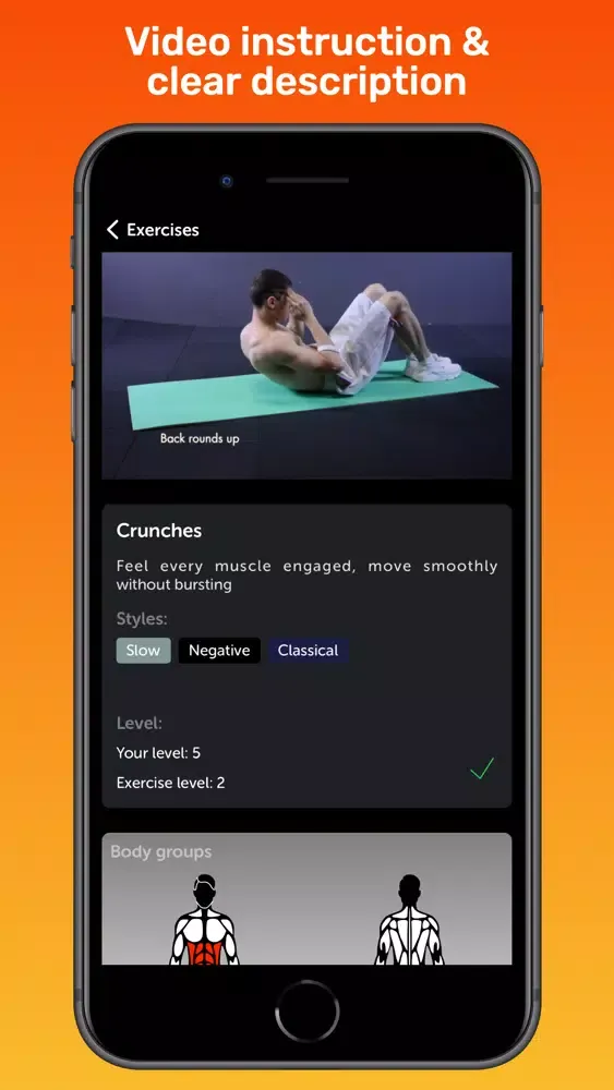 Tangkapan layar AiforFit - fitness coach