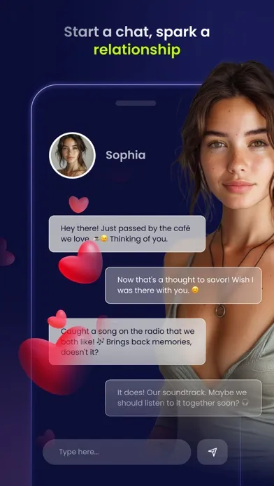 Chat with AI Friend - Chatbot スクリーンショット