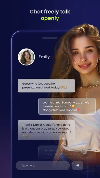 Chat with AI Friend - Chatbot スクリーンショット