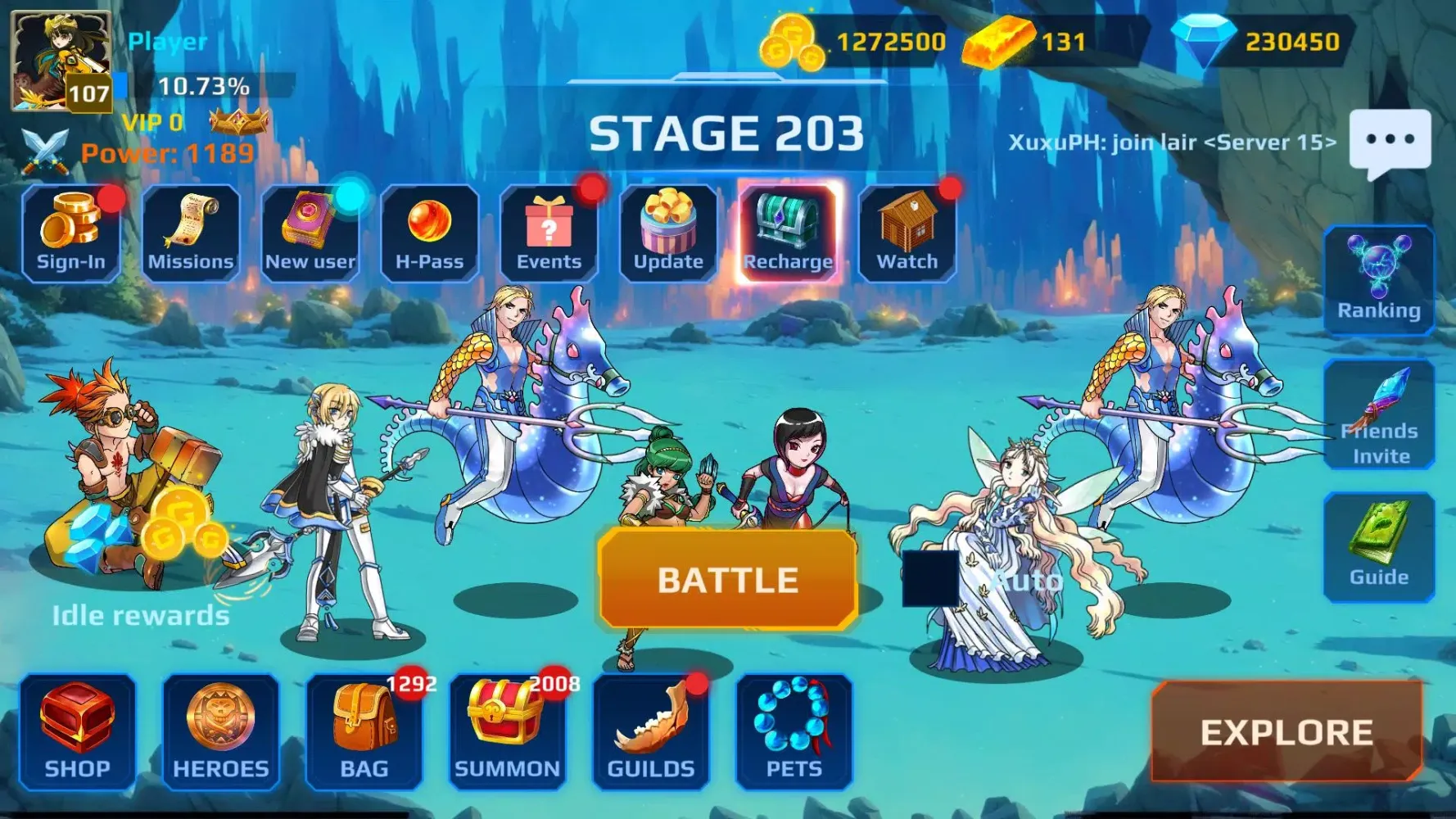Heroes vs Monsters应用截图