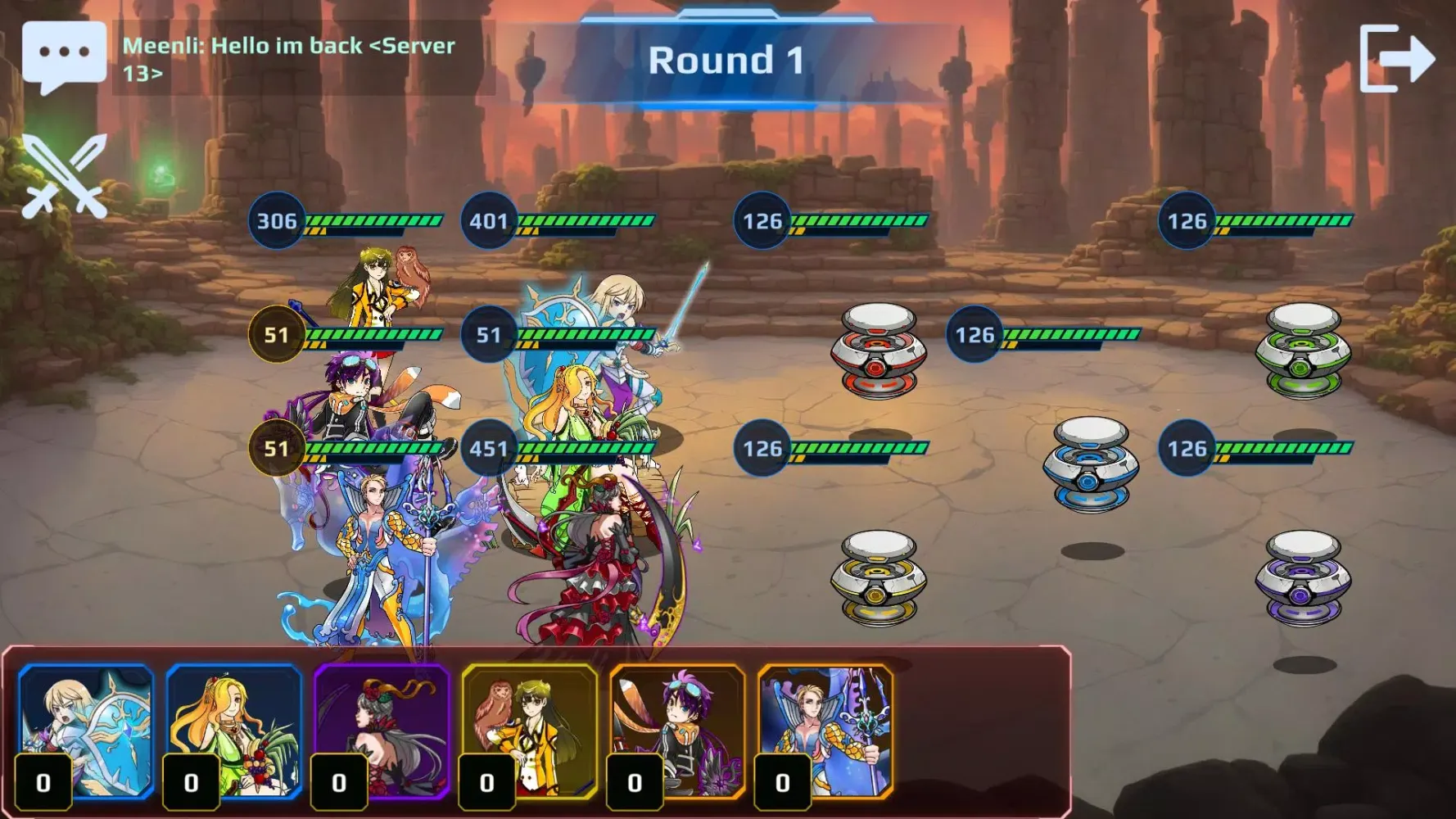 Heroes vs Monsters应用截图