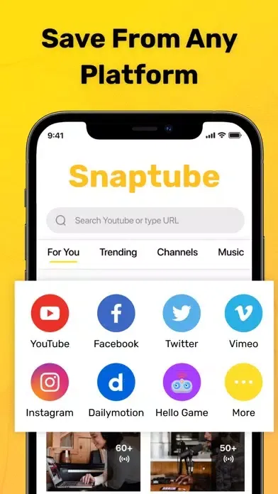 SnapTube - Video Downloader سکرین شاٹس