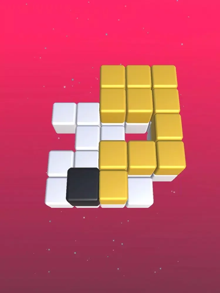 Cubes Snake 3D iPad  스크린샷