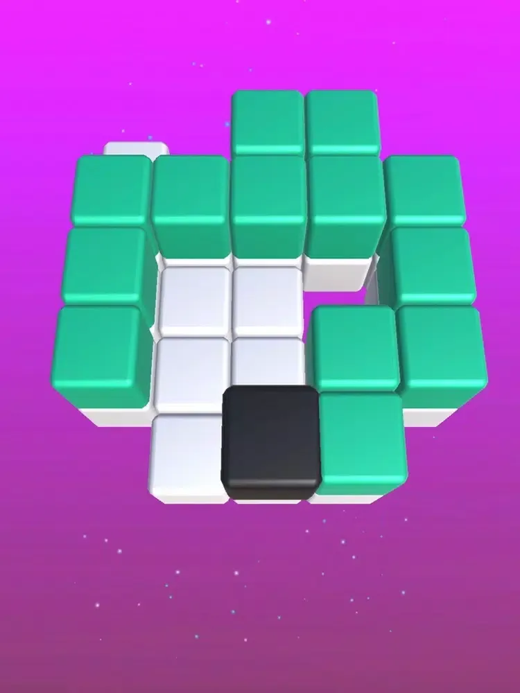 Cubes Snake 3D iPad  스크린샷