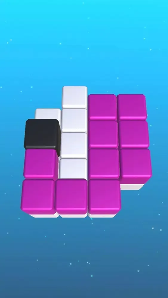 Cubes Snake 3D 스크린샷