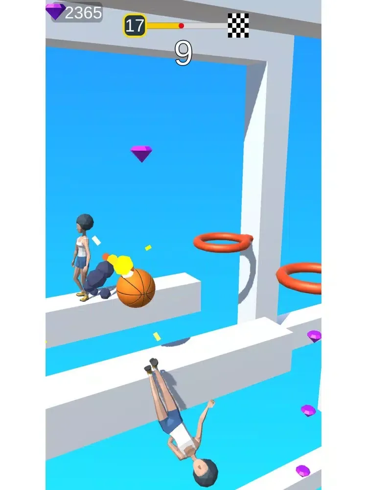 صور Dunk Race 3D iPad 
