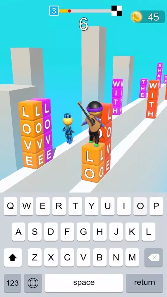 Capturas de tela do Song Surfer