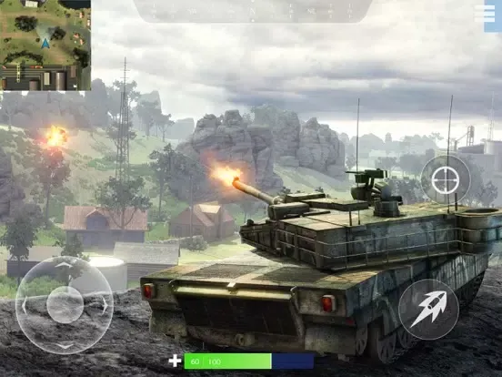 Tanks of War: World Battle iPad  Ekran Görüntüleri