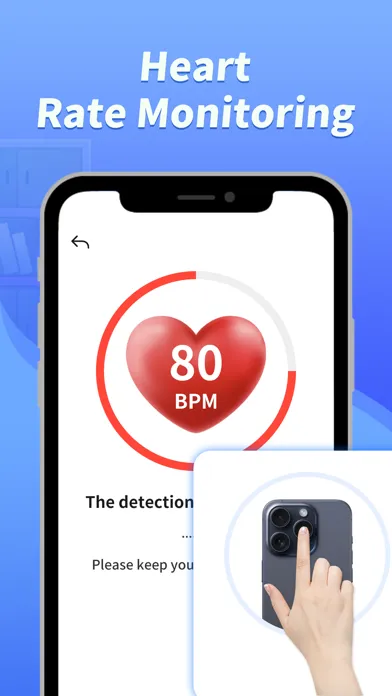 ภาพหน้าจอของ Heart Pulse:Heart Rate Monitor