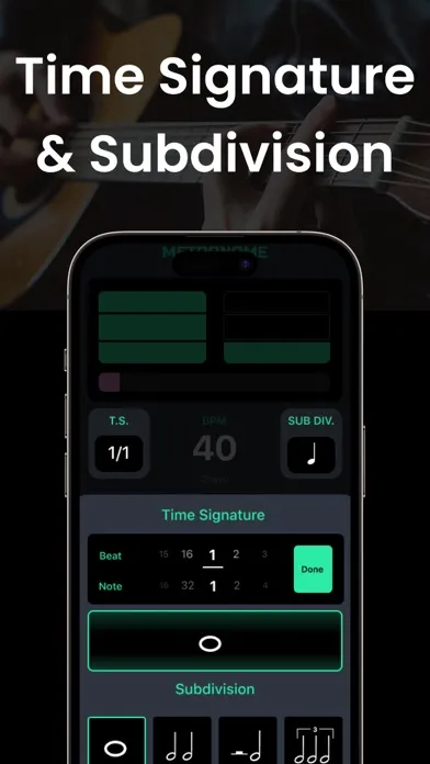 Скриншоты Metronome Master: Beats Tempo