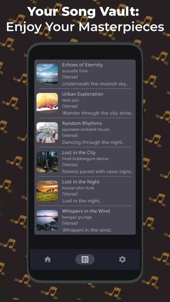 AI Music & Song Creator: Sono应用截图