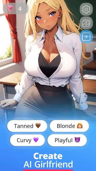 Sexy AI Girlfriend Chat Games Screenshots