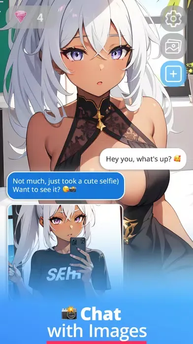 Sexy AI Girlfriend Chat Games Screenshots