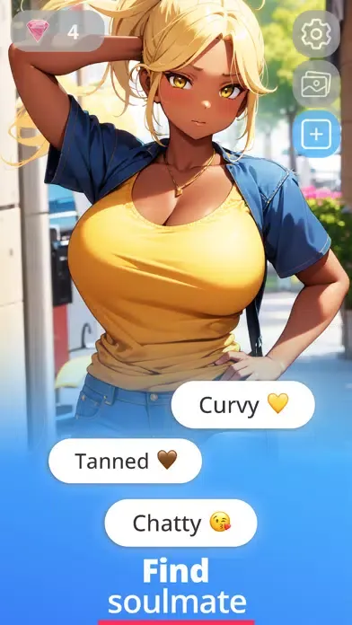 Sexy AI Girlfriend Chat Games Screenshots
