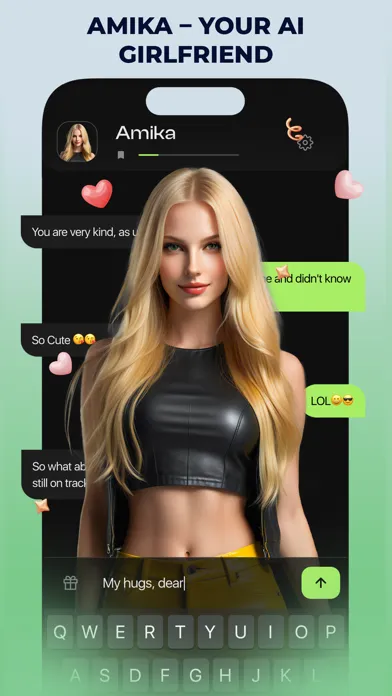 Amika AI: Romantic & Sexy Girl Screenshots