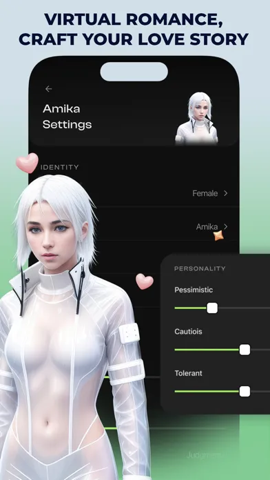 Amika AI: Romantic & Sexy Girl Screenshots