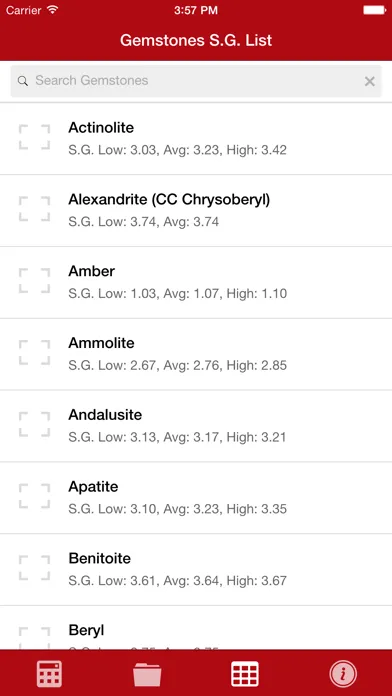 Скриншоты Gem Weight Estimator